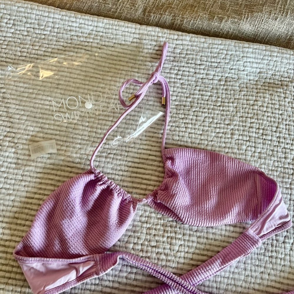 Monday Swimwear Bikini in Moon Crinkle